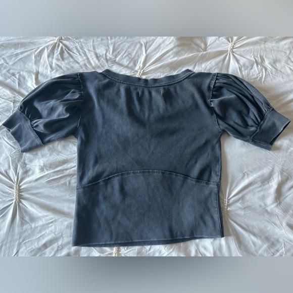 We the Free by Free People cap sleeved top, tapered midriff - Picture 2 of 5